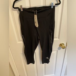 Adidas running 3/4 pants